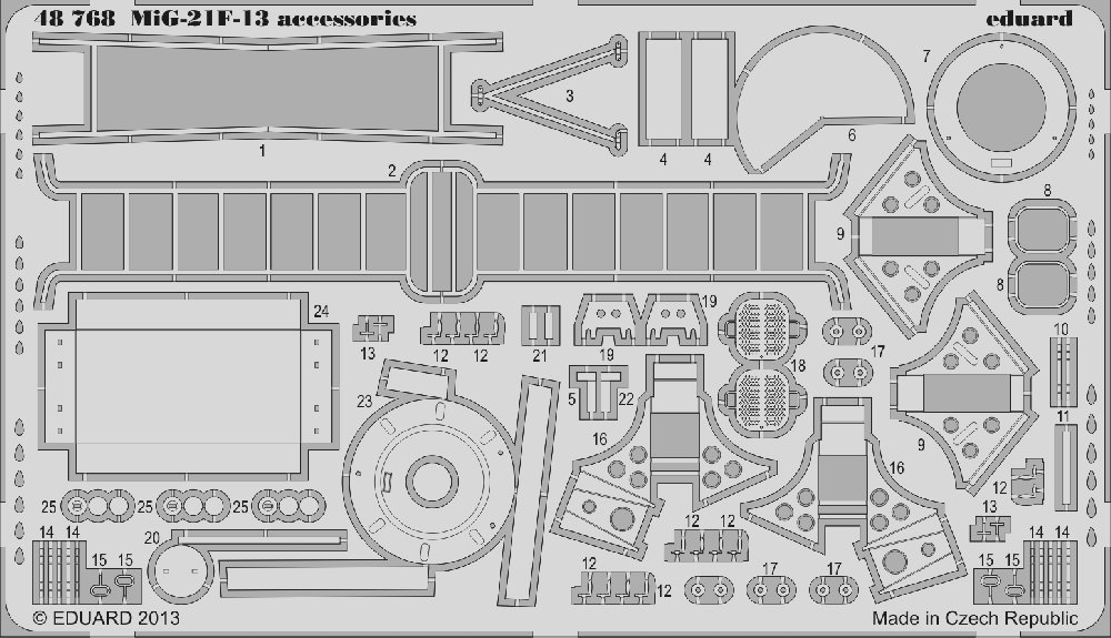 SET MiG-21F-13 accessories (TRUMP)