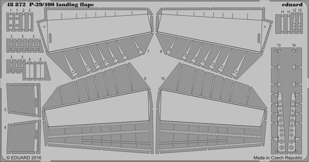 SET P-39/400 landing flaps (EDU)