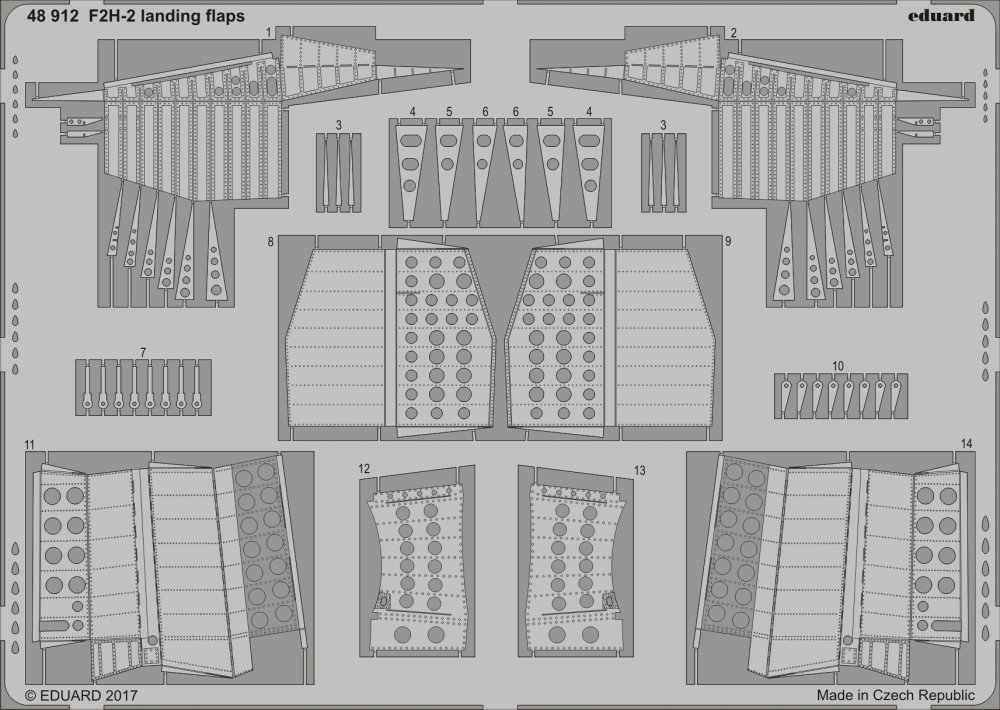 SET F2H-2 landing flaps (KITTYH)
