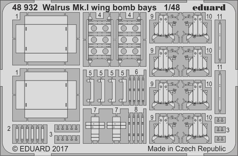 SET Walrus Mk.I wing bomb bays (AIRF)