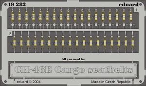 SET CH-46E Sea Knight seatbelts cargo type (ACAD)
