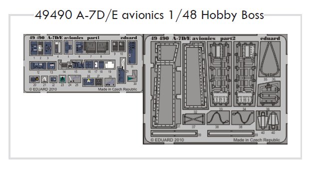 SET A-7D/E avionics (HOBBYB)