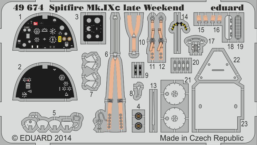 SET Spitfire MK.IXc late  (EDU)