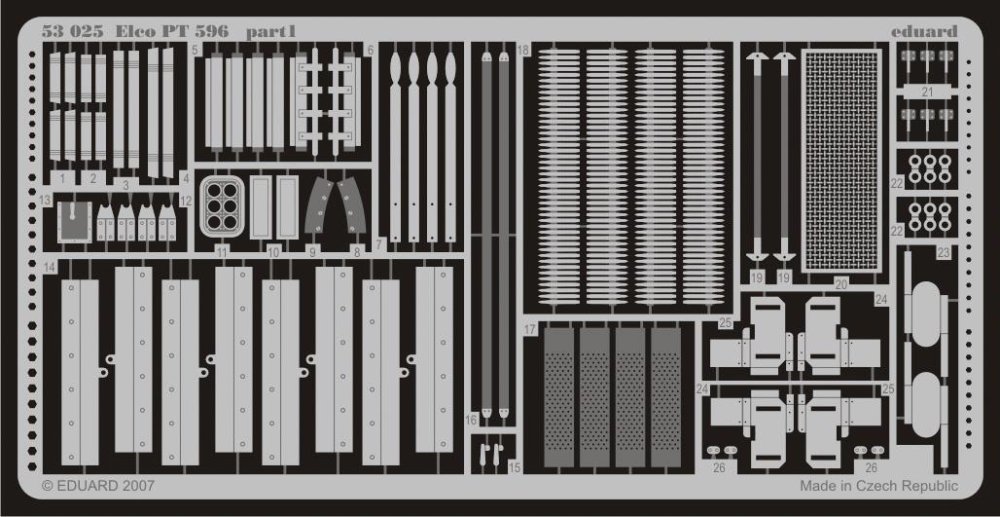 SUPERSET 1/35 Elco PT 596  (ITAL)