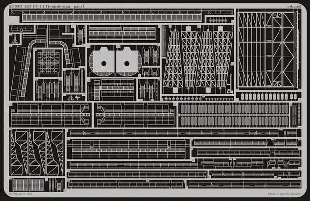 SUPERSET 1/350 USS CV-14 Ticonderoga (TRUMP)