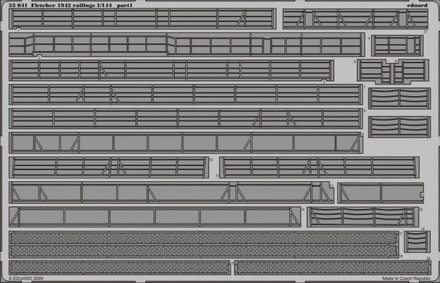 SUPERSET 1/144 Fletcher 1942 railings (REV)