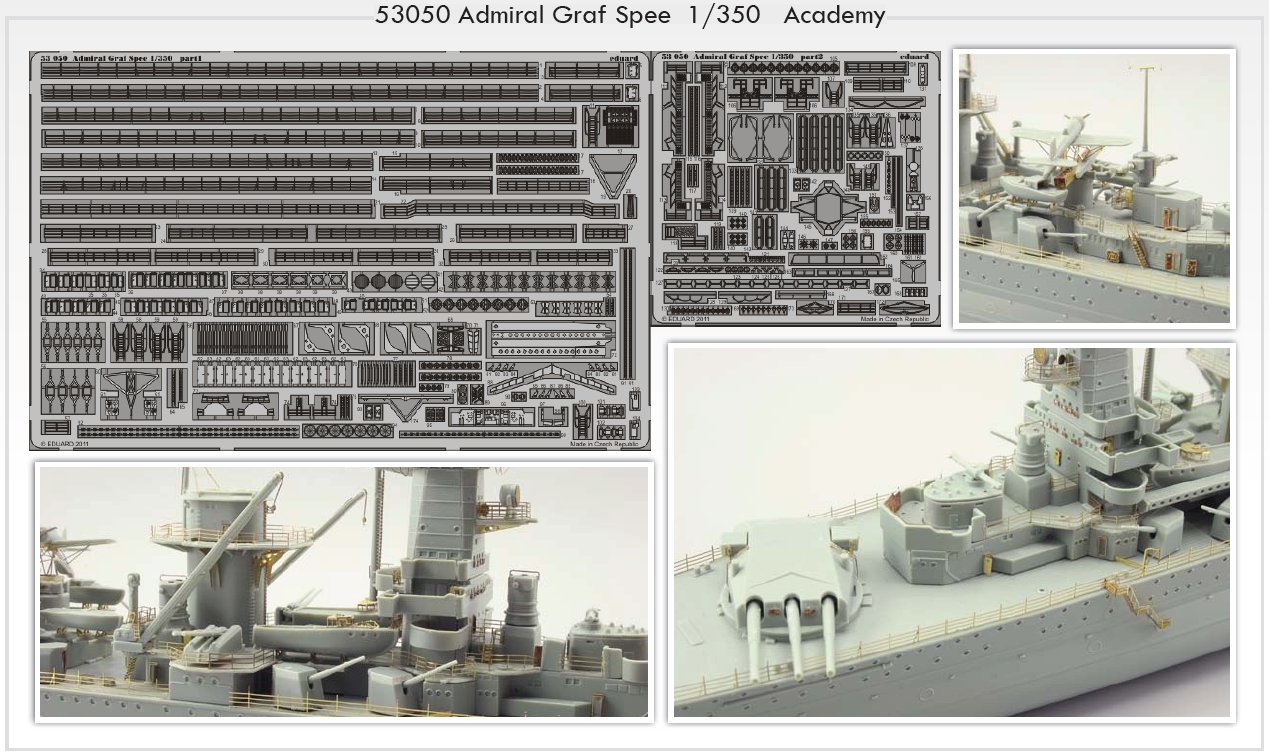 SUPERSET 1/350 Admiral Graf Spee  (ACAD)