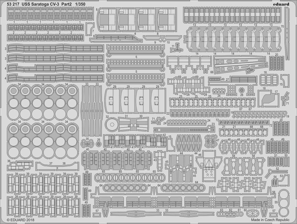 SET 1/350 USS Saratoga CV-3 pt.2 (TRUMP)