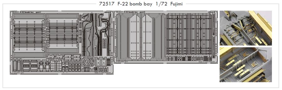 SET F-22 bomb bay