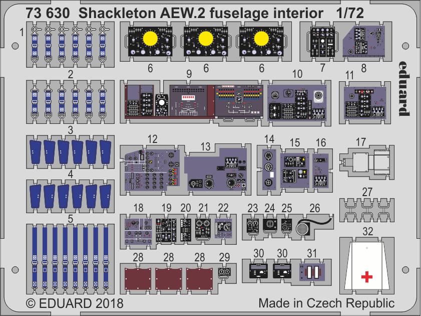 SET Shackleton AEW.2 fuselage interior (AIRF)