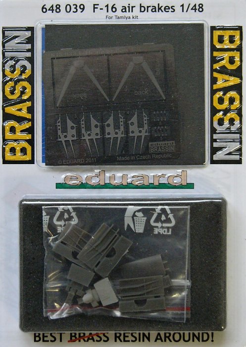 BRASSIN 1/48 F-16 air brakes (TAM)