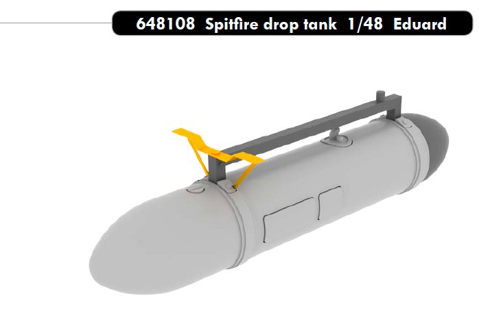 BRASSIN 1/48 Spitfire drop tank (EDU)