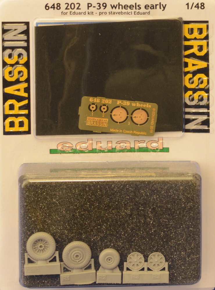 BRASSIN 1/48 P-39 wheels early (EDU)