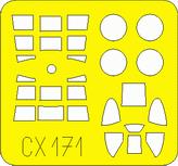 Mask 1/72 F4U-1 Corsair  Birdcage  (TAM 60774)