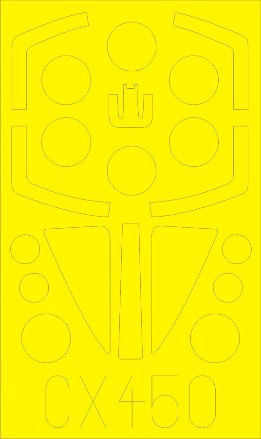 Mask 1/72 Mirage F.1 (SP.HOBBY)