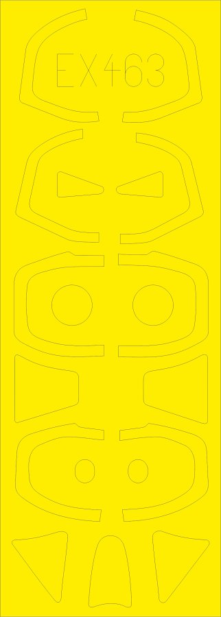 Mask 1/48 CM.170 Magister  (AMK )