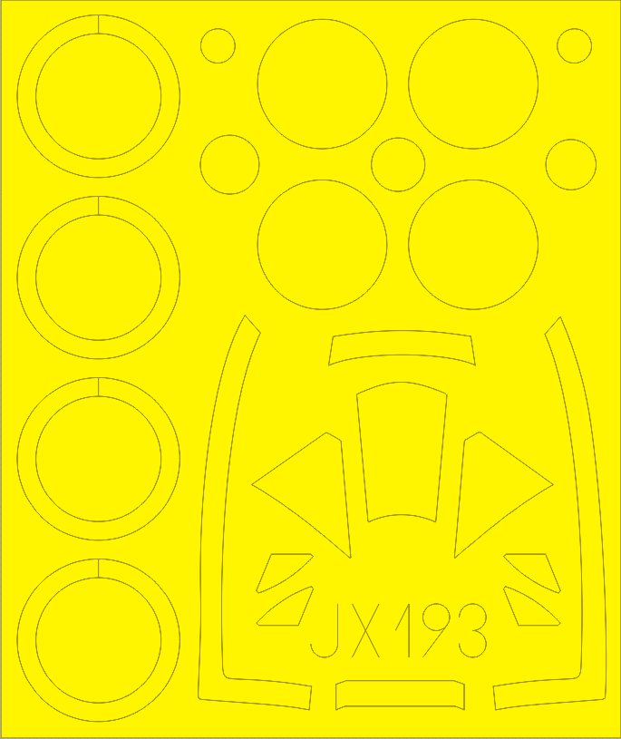 Mask 1/32 Tempest Mk.V  (SP.HOB.)