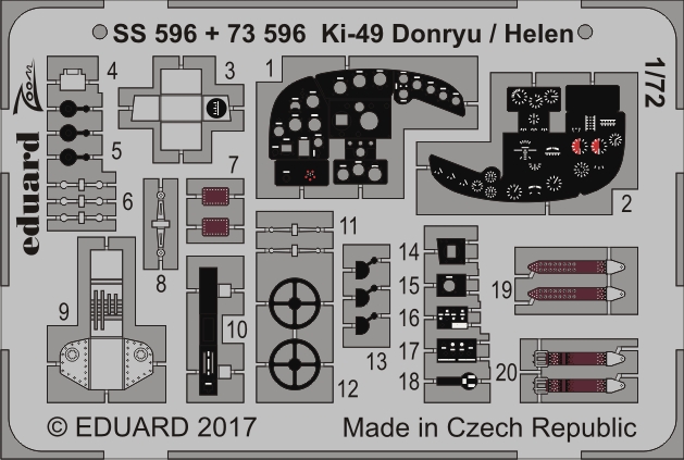 1/72 Ki-49 Donryu / Helen (HAS)