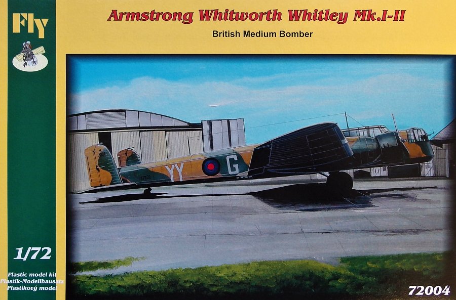1/72 Armstrong Whitworth Whitley Mk.I-III
