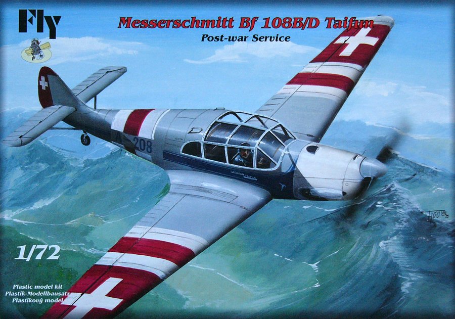 1/72 Bf 108 B/D Taifun - Postwar Service