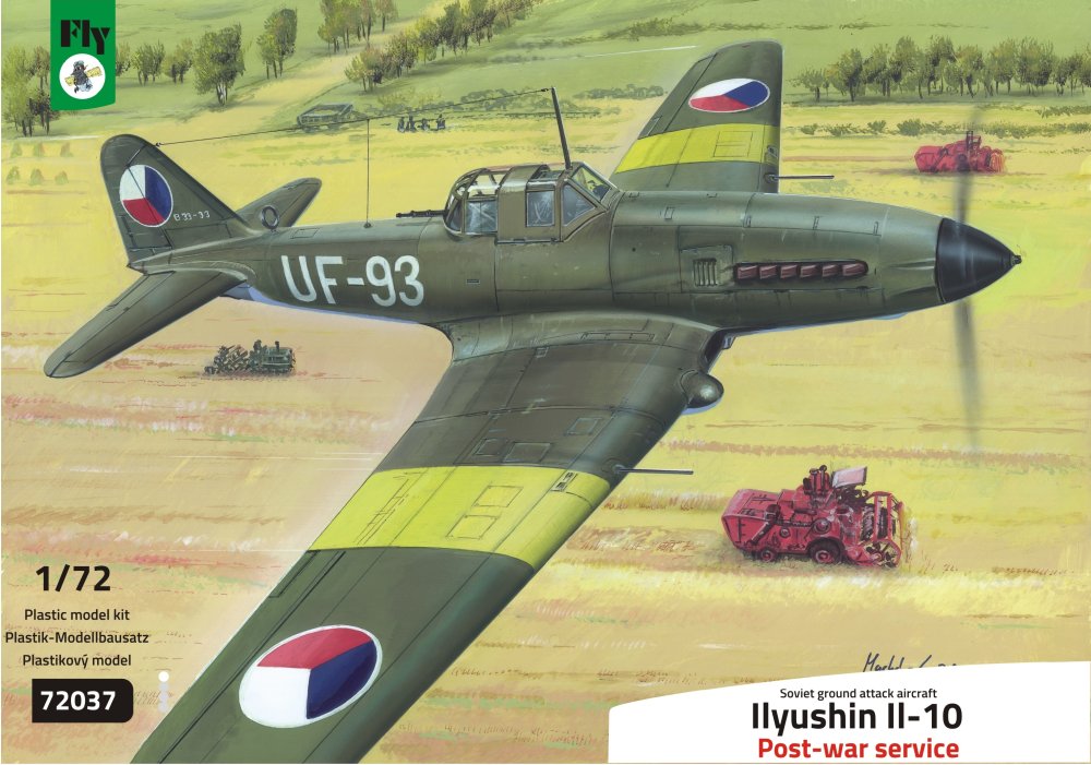 1/72 Ilyushin IL-10 Post-war service