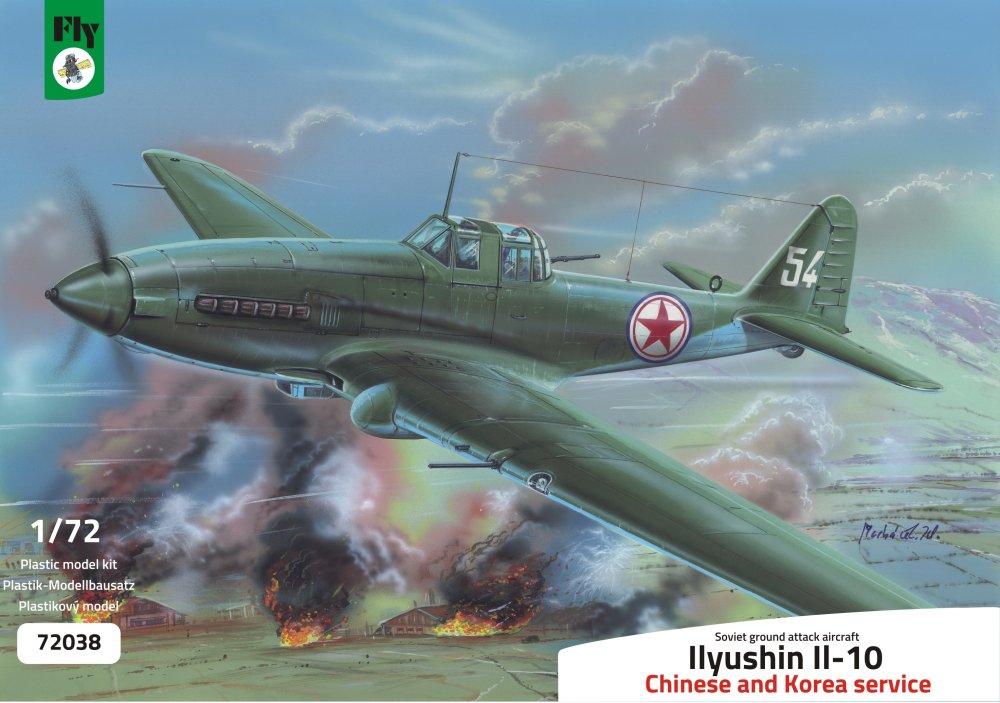 1/72 Ilyushin IL-10 Chinese and Korea service