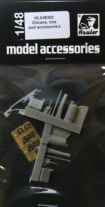 1/48 Oilcans, tins and accessories