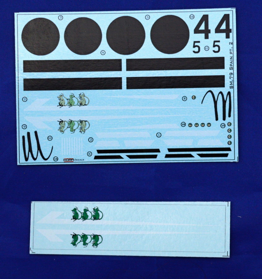 MODELIMEX Online Shop | 1/72 Decals SM.79 Sparviero in Spain Vol.2 ...