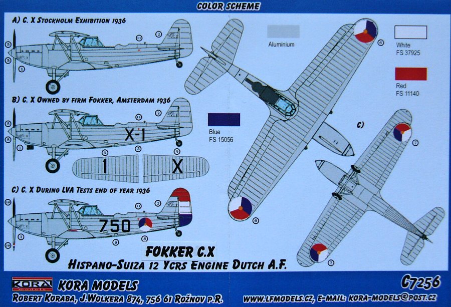 Modelimex Online Shop 1 72 Fokker C X Hs Engine Conv Set Dutch Service Your Favourite Model Shop