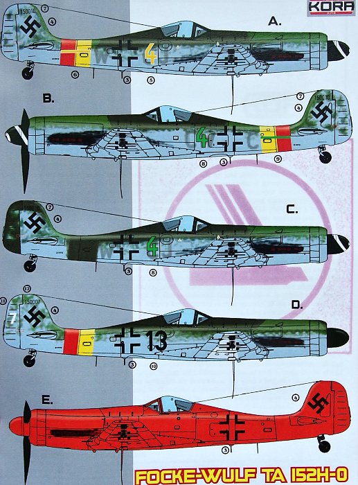 Modelimex Online Shop 1 72 Focke Wulf Ta 152h 0 Plastic Kit Resin Set Your Favourite Model Shop