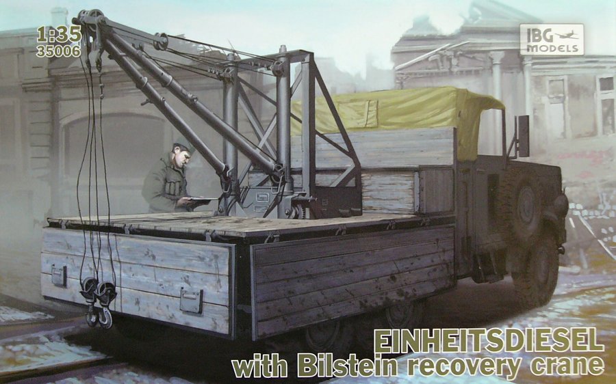 1/35 EINHEITSDIESEL with Bilstein recovery crane