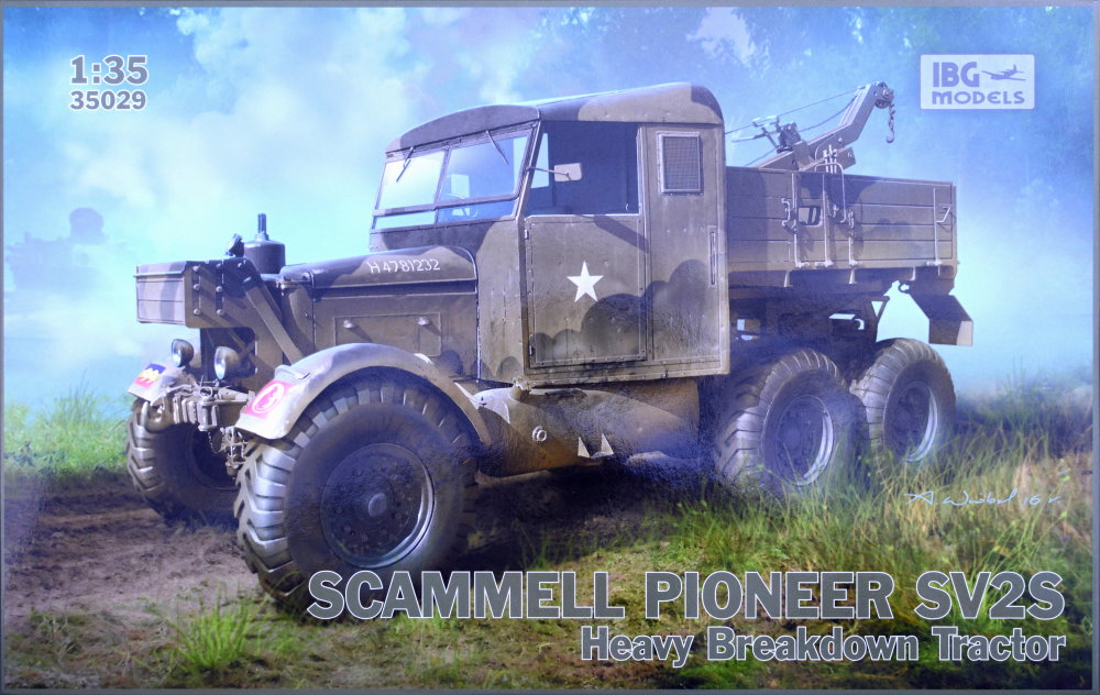 1/35 Scammell Pioneer SV2S Heavy Breakdown Tractor