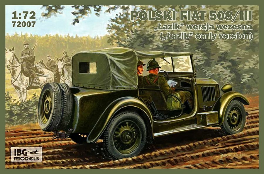 1/72 Polski Fiat 508/III 'Lazik' Early version