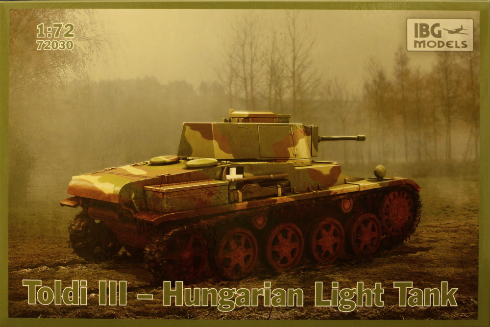 1/72 Toldi III - Hungarian Light Tank