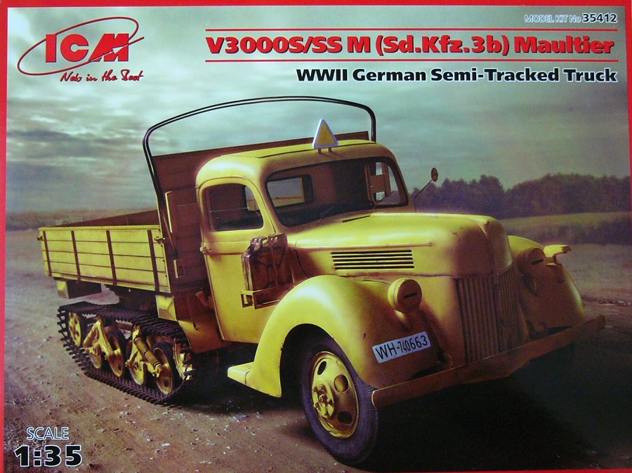 1/35 V3000S/SS M Maultier German Semi-Track.Truck