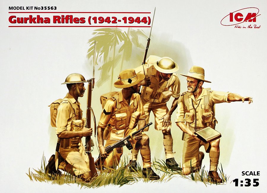 1/35 Gurkha Rifles - 1944 (4 fig.)