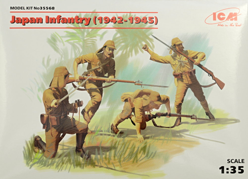 1/35 Japan Infantry 1942-45 (4 fig.)