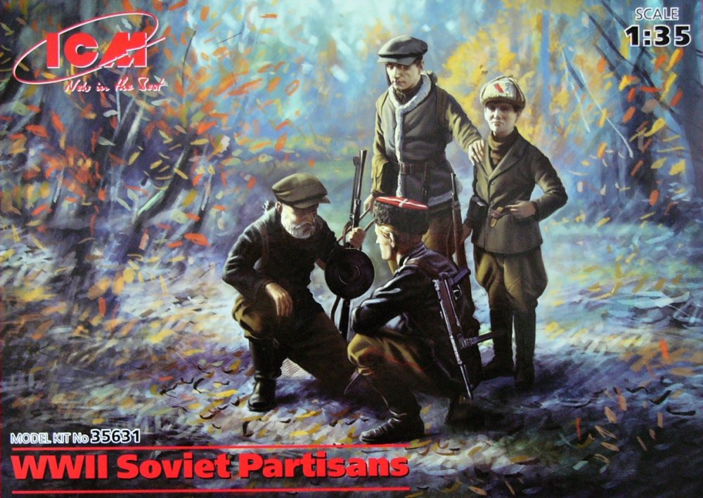 1/35 Soviet Partisans WWII (4 fig.)