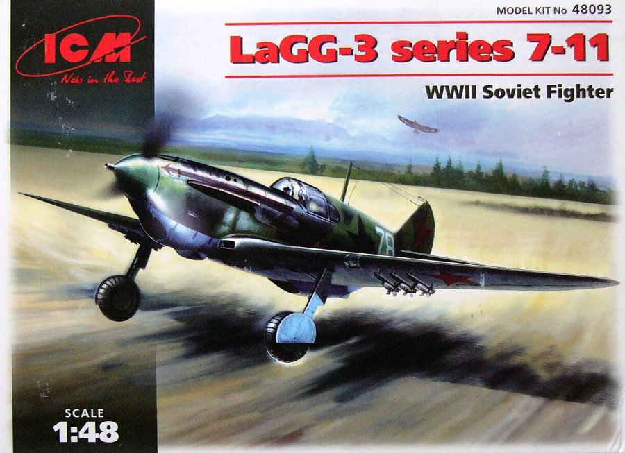 1/48 LaGG-3 series 7-11 Soviet fighter WWII