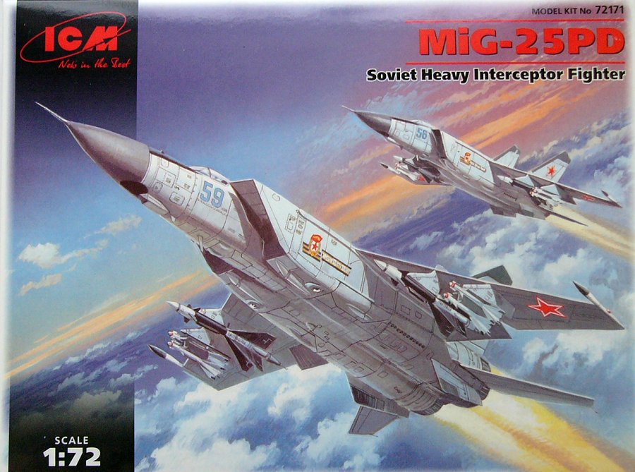 MiG-25PD Soviet interceptor   1/72 by Condor # 72016