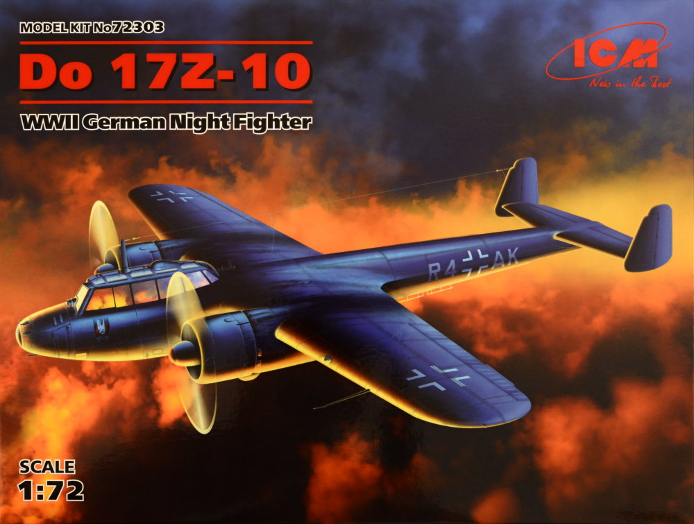 1/72 Dornier Do 17Z-10 German WWII Night Fighter
