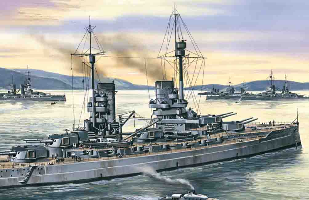 1/350 König WWI German battleship