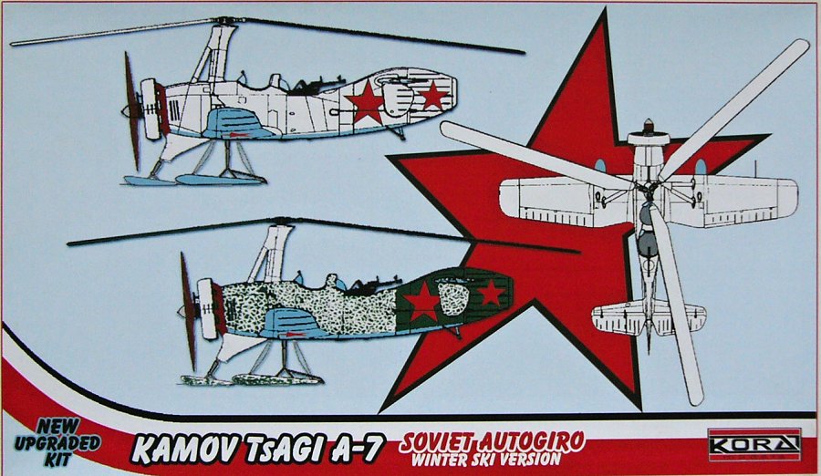 1/72 Kamov TSAGI A-7 Soviet Autogiro Ski Version