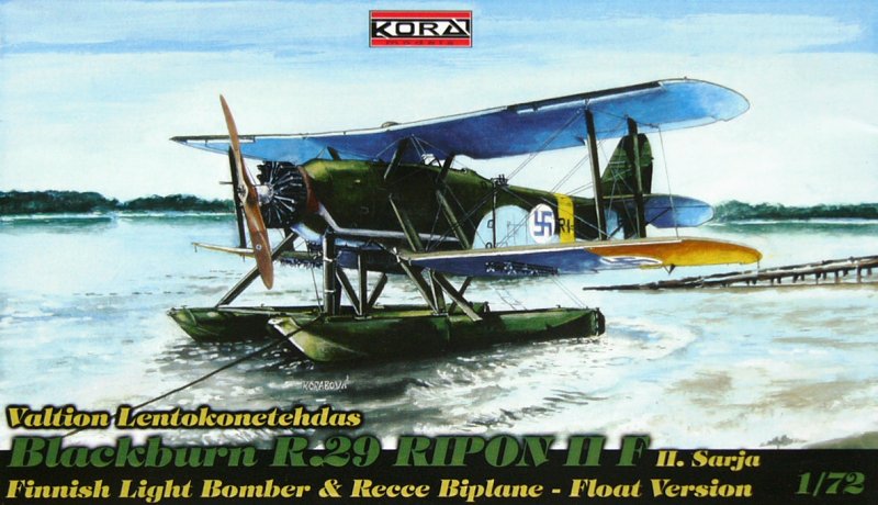 1/72 Blackburn R.29 Ripon II F  II.Sarja  (Float)