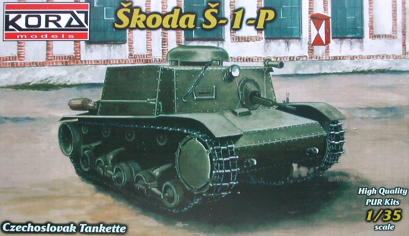 1/35 Škoda Š-1-P Czechoslovak Tankette