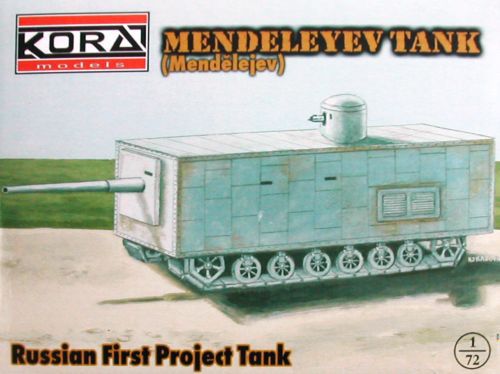 1/72 MENDELEYEV Russian First Project Tank