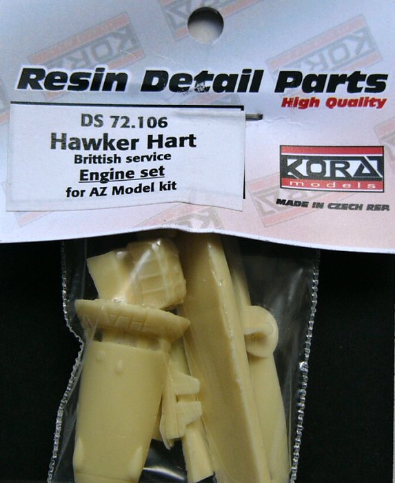 1/72 Hawker Hart British - Engine set (AZ)