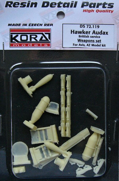 1/72 Hawker Audax British - Weapons set (AZ/AVIS)