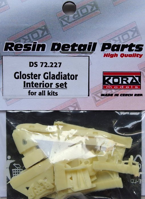 1/72 Gloster Gladiator Interior Set (for all kits)