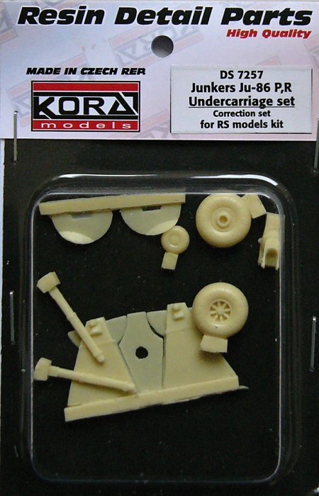 1/72 Junkers Ju-86 P,R Undercarriage set (RSMOD)